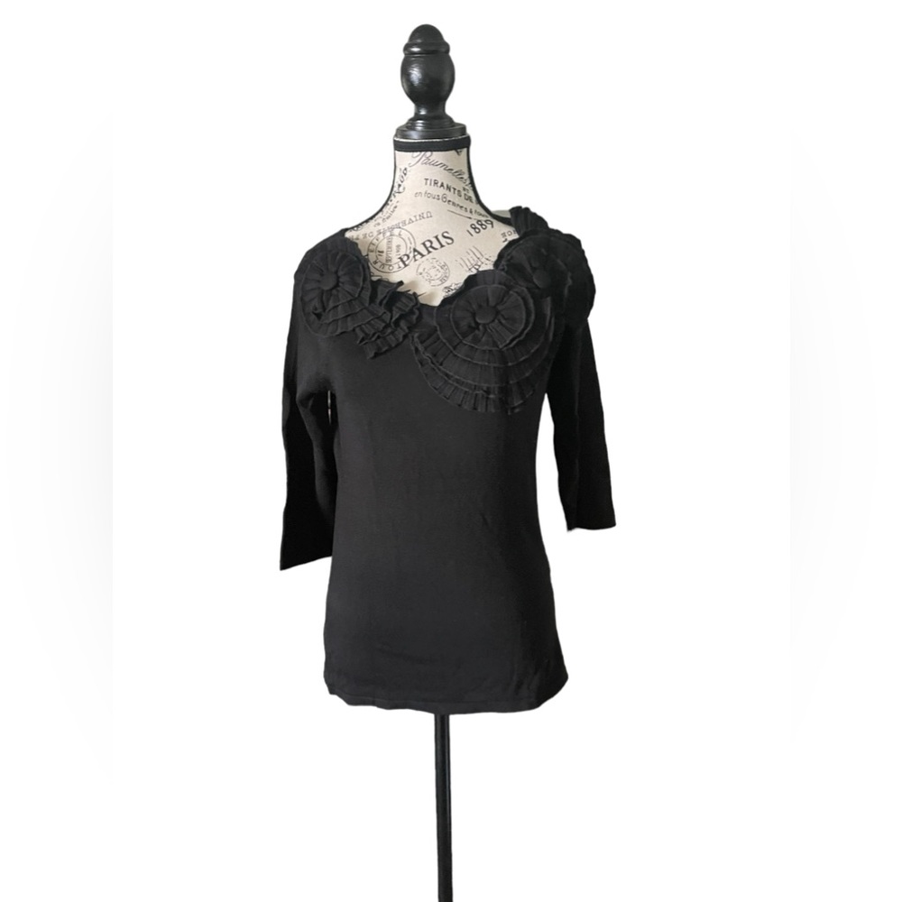 GABY AND EDEN 3/4 length sleeve sweater - NWT - SZ M